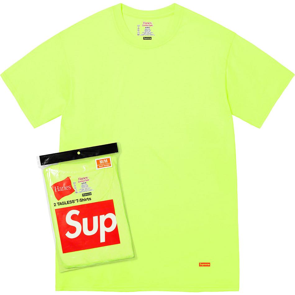 Doplňky Supreme Hanes® Tagless T-shirts (2 Pack) Zelene | CZ400BC