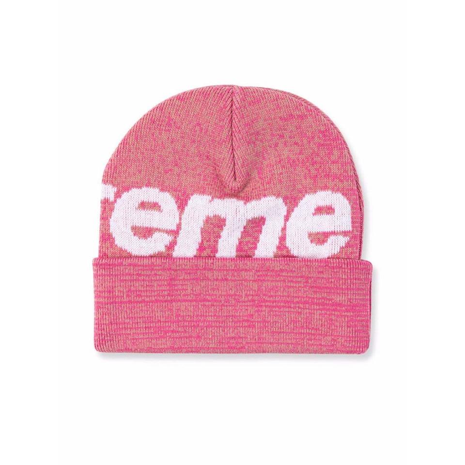 Klobouky Supreme Big Logo Beanie Růžové | CZ479NB