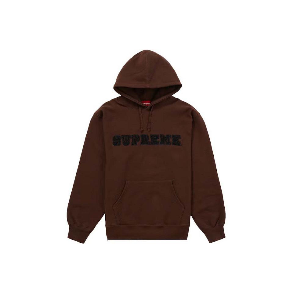 Mikiny Supreme Krajkové S Kapucí Hnědé | CZ325QZ