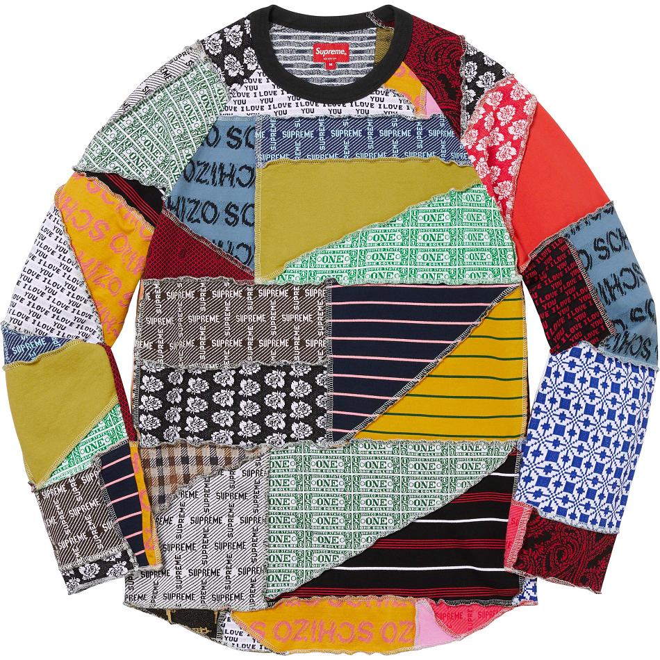 Svetry Supreme Patchwork Jacquard L/S Top Viacfarebný | CZ267XF