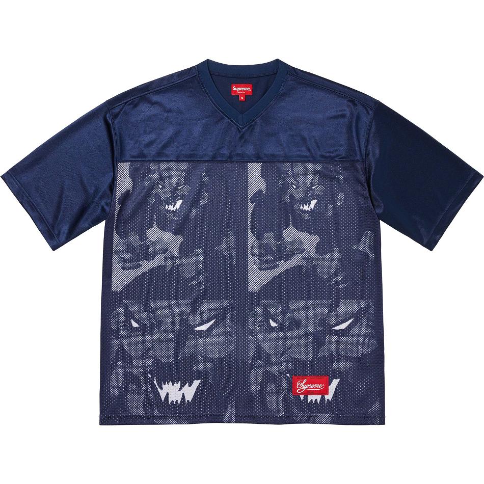 Svetry Supreme Ronin Football Jersey Tmavě Blankyt | CZ284SO