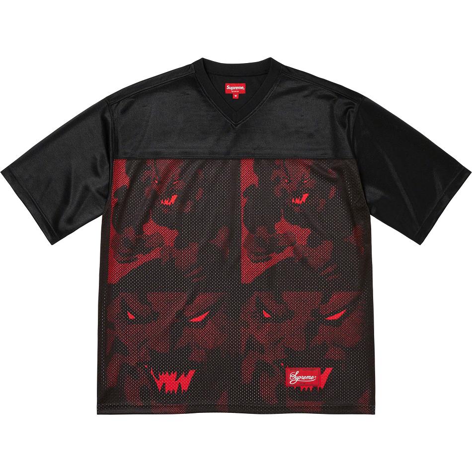 Svetry Supreme Ronin Football Jersey Černé | CZ286FM