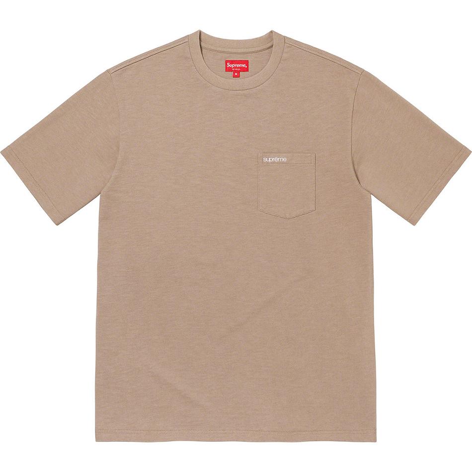 Svetry Supreme S/S Pocket Tee Hnědožlutý | CZ274WY