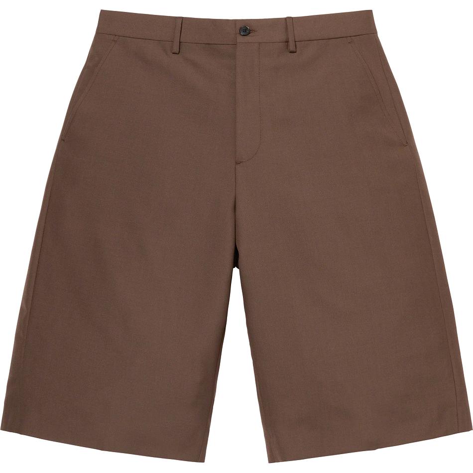 Šortky Supreme Vlna Trouser Hnědé | CZ240ZG