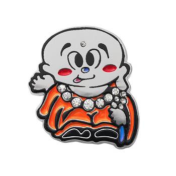 Doplňky Supreme AOI Buddha Pin Stříbrné | CZ401NB