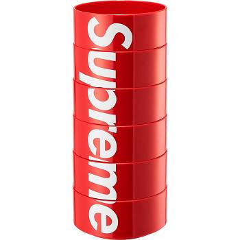 Doplňky Supreme Heller Bowls (Set of 6) Červené | CZ412PQ