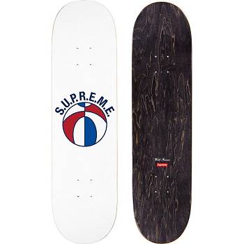 Doplňky Supreme League Skateboard Bílé | CZ420KI