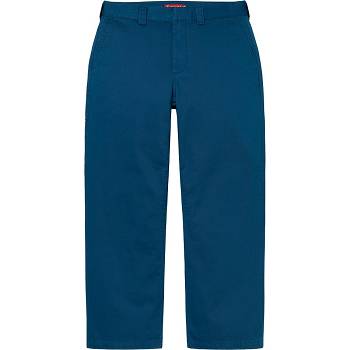 Kalhoty Supreme Pracovní Pant Tmavě Blankyt | CZ171EX