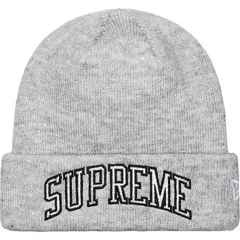 Klobouky Supreme New Era® Metallic Arc Beanie Šedé | CZ443GL