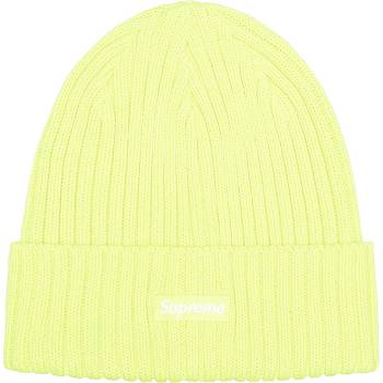 Klobouky Supreme Overdyed Beanie Žluté | CZ433TV