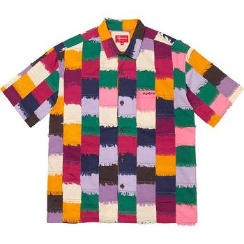 Košile Supreme Patchwork S/S Viacfarebný | CZ216CE