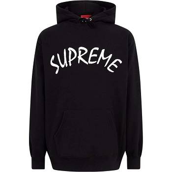 Mikiny S Kapucí Supreme FTP ARC Černé | CZ109LH