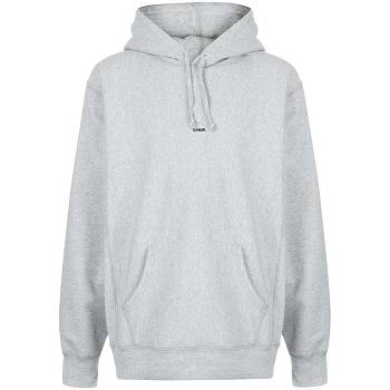 Mikiny S Kapucí Supreme Gray Micro Logo Šedé | CZ110ZG