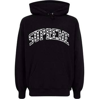 Mikiny S Kapucí Supreme Hearts ARC Černé | CZ111XF