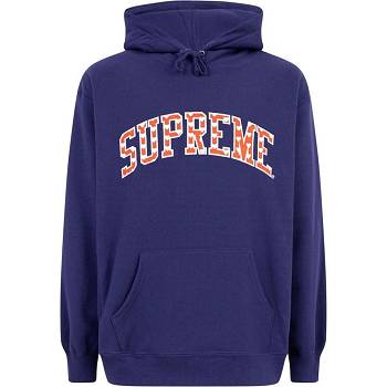Mikiny S Kapucí Supreme Hearts ARC “SS21” Fialové | CZ112CE