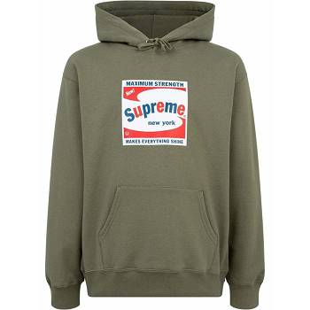 Mikiny S Kapucí Supreme Shine New York Zelene | CZ124IS