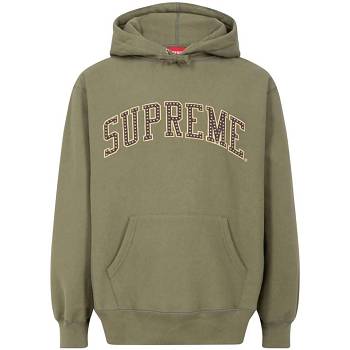 Mikiny S Kapucí Supreme Stars Arc Zelene | CZ127AP
