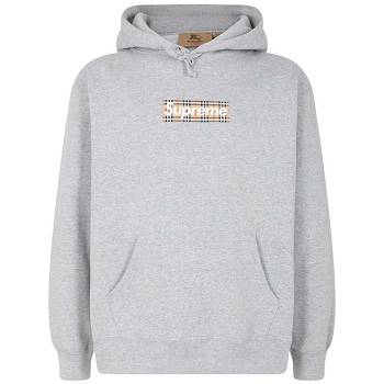 Mikiny S Kapucí Supreme X Burberry Šedé | CZ133JJ
