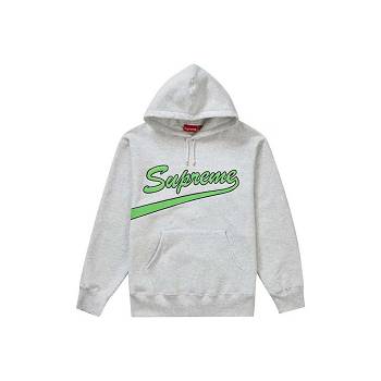 Mikiny Supreme Tail S Kapucí Šedé | CZ335AP
