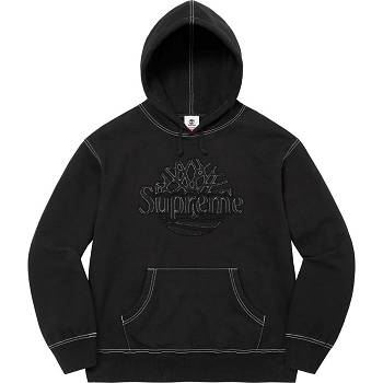 Mikiny Supreme Timberland® S Kapucí Černé | CZ290KI