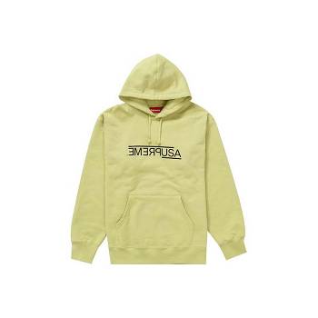 Mikiny Supreme USA S Kapucí Žluté | CZ336SO