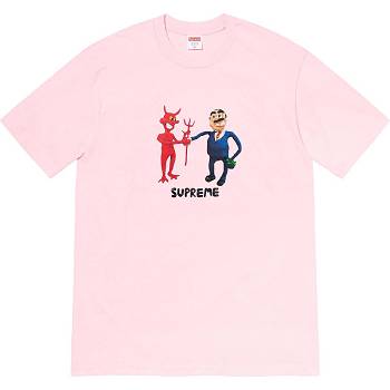 Tričko Supreme Business Tee Růžové | CZ375NB