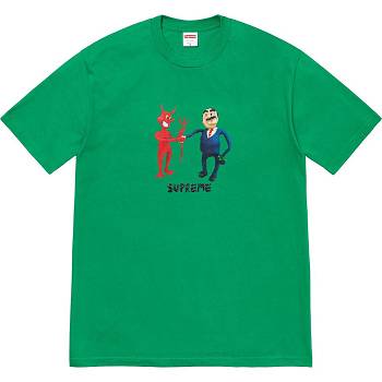 Tričko Supreme Business Tee Zelene | CZ377QZ