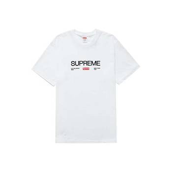 Tričko Supreme Est. 1994 Logo Bílé | CZ391GL