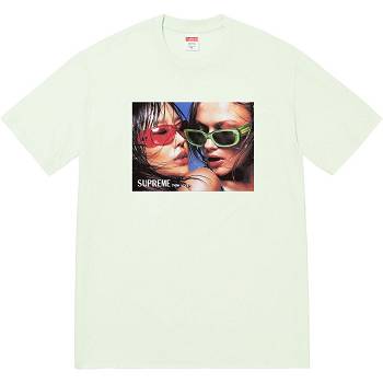 Tričko Supreme Eyewear Tee Zelene | CZ362SO