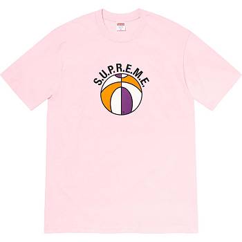 Tričko Supreme League Tee Růžové | CZ357UT