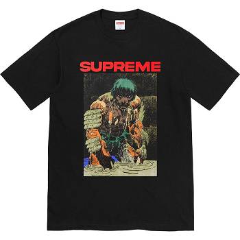 Tričko Supreme Ronin Tee Černé | CZ352WY