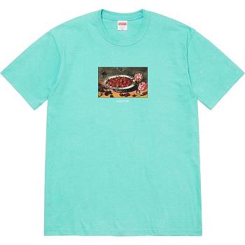Tričko Supreme Strawberries Tee Aqua | CZ344ZG